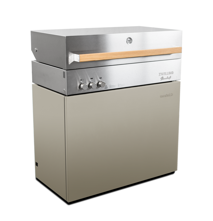 Flammkraft Model D Natural Gas Grill - Taupe - 1030974