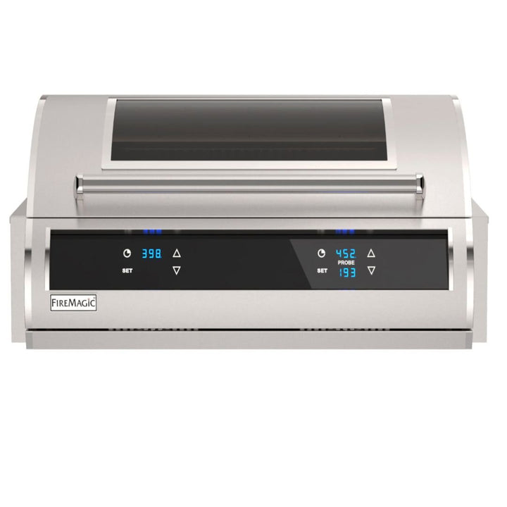 Fire Magic Electric EL500 31-Inch Built-In Electric Grill w/ Dual Touchscreen Control, Digital Timer, Bluetooth & Magic Window - EL500I-4Z1E-W