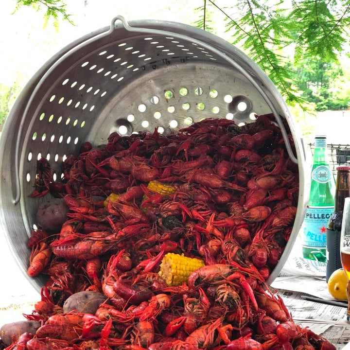 Bayou Perforated Aluminum Baskets