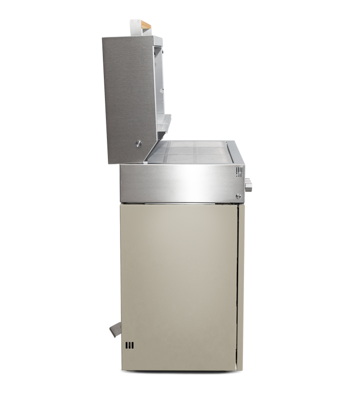 Flammkraft Model D Natural Gas Grill - Taupe - 1030974