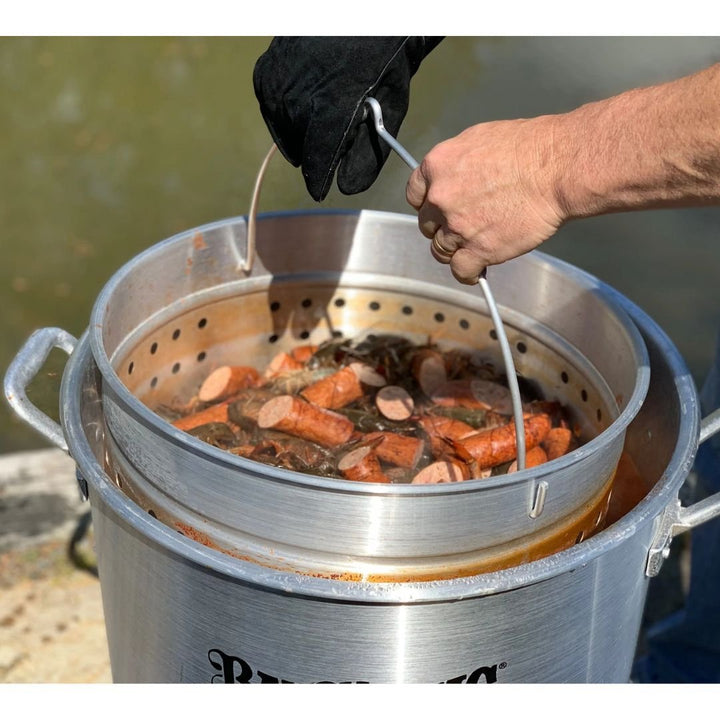 Bayou Perforated Aluminum Baskets