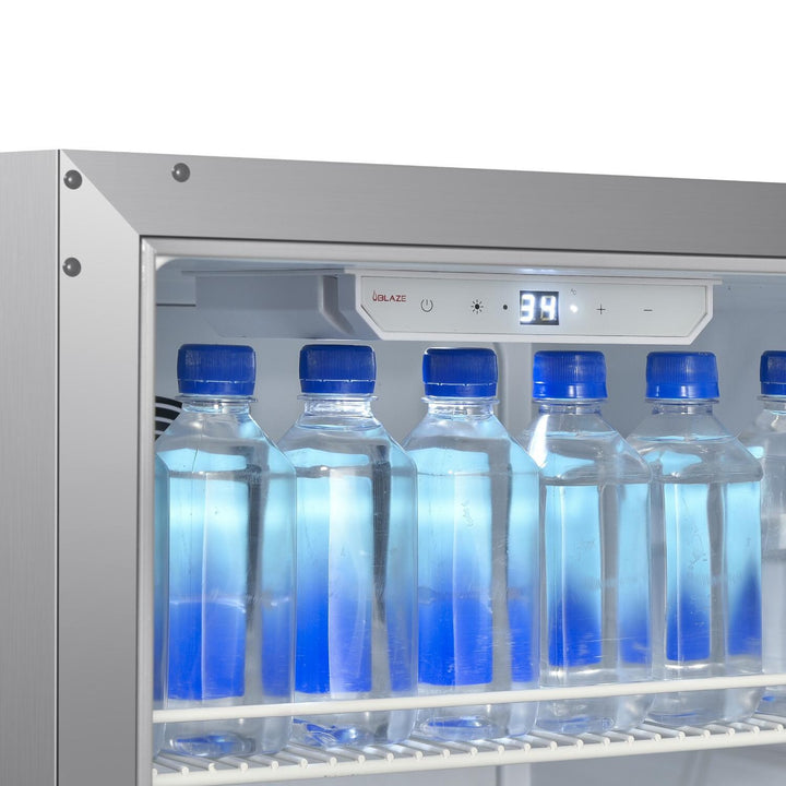 Blaze 20-Inch 4.3 Cu. Ft. Outdoor Rated Refrigerator w/ Lock - BLZ-SSRF20-4.3