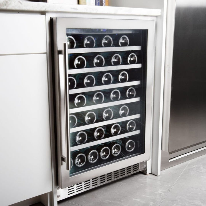 Azure 2.0 24-Inch 54 Bottle Stainless Steel Wine Center - A224WC-S