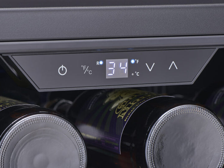 Zephyr Presrv 24" Outdoor Single Zone Beverage Cooler - PRB24C01AS-OD