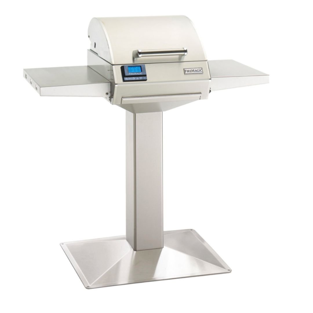 Fire Magic E250s 1800 Watt Electric Grill On Patio Post - E251s-1Z1E-P6