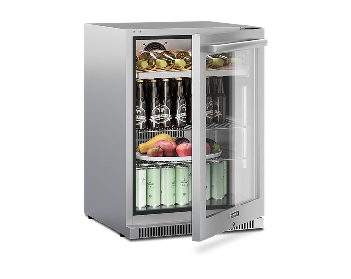 Dometic E-Series 24-Inch Reversible Hinge Beverage Center W/ Lock - EA24B