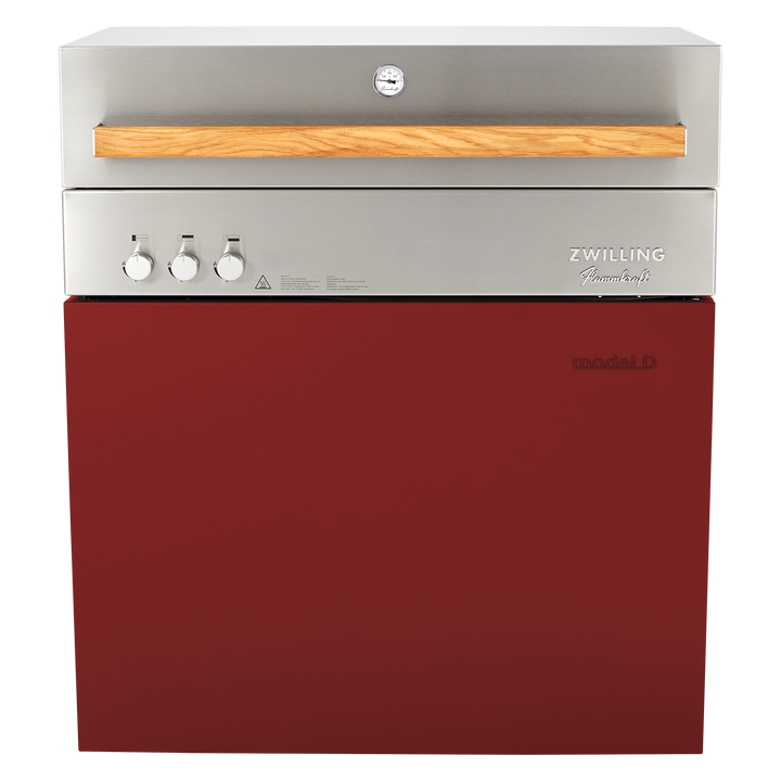 Flammkraft Model D Natural Gas Grill - Ruby - 1030976