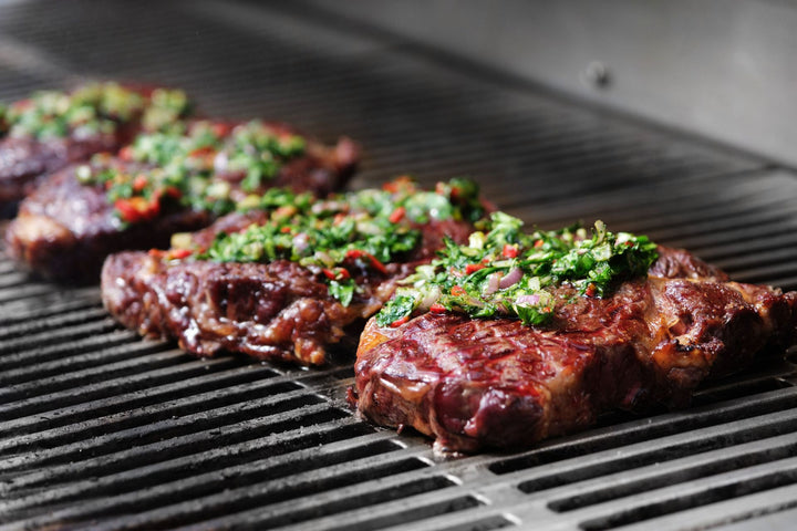 Flammkraft Model D Propane Gas Grill - Deep Umbra - 1029540