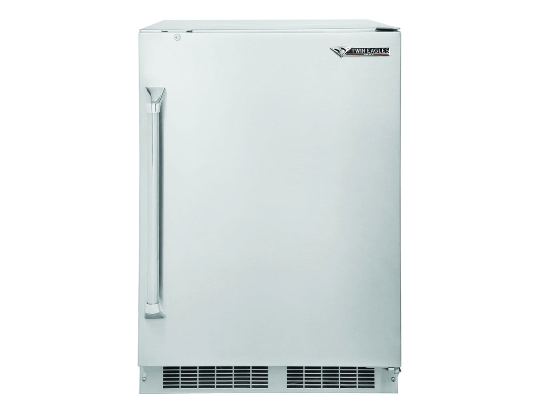Twin Eagles 24" Outdoor Refrigerator with Lock - Right Hinged - TE24F