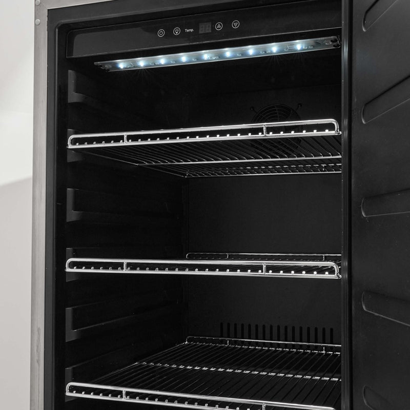 Coyote 21 Inch 4.1 Cu. Ft. Built-In Refrigerator - C121R-S