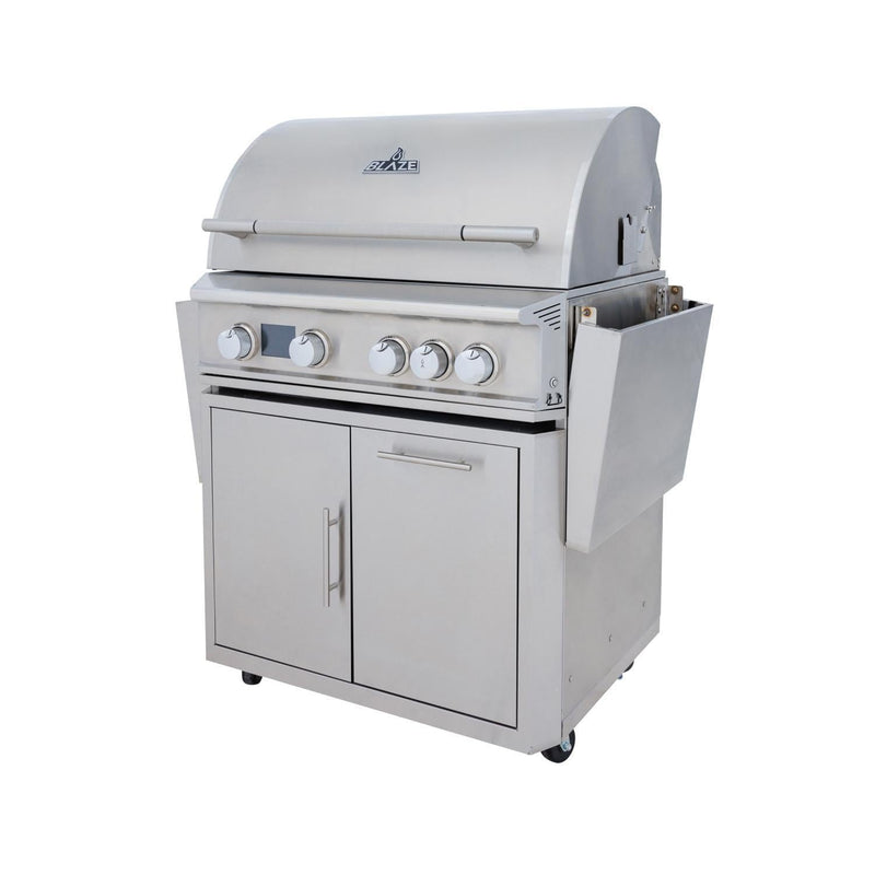 Blaze Grill Cart for LTE PRO 32-Inch Gas Grills - BLZ-4LTEPRO-CART-LTSC