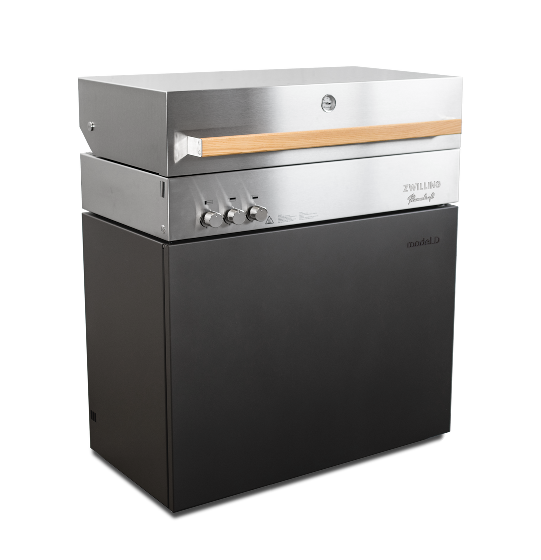 Flammkraft Model D Natural Gas Grill - Deep Umbra - 1030973