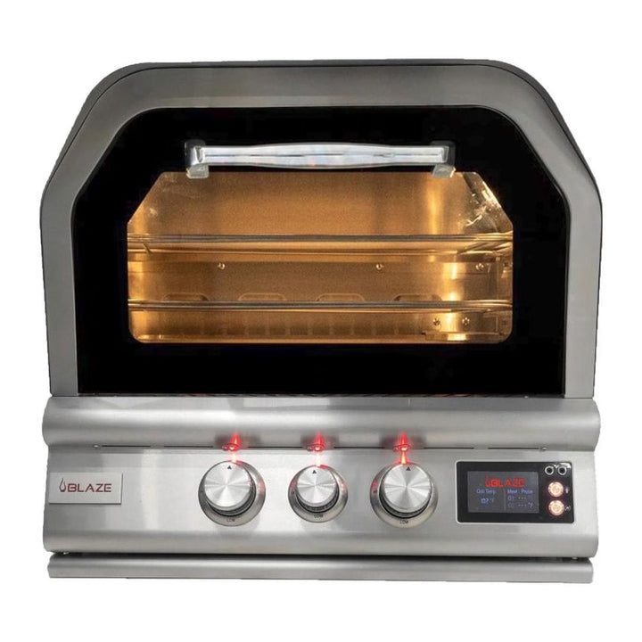 Blaze 26-Inch Built-In Gas Outdoor Pizza Oven W/ Rotisserie - BLZ-26-PZOVN-NG(LP)