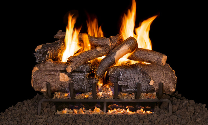 Charred American Oak Gas Logs - G31