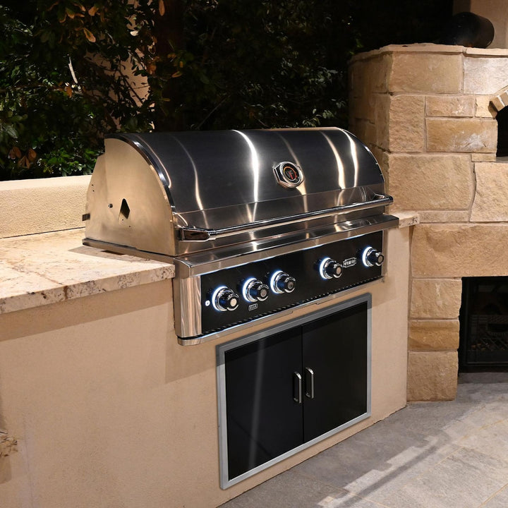 Wildfire Ranch Pro 42-in 4 Burner 304 SS Gas Grill - WFPRO42G-BSS/SS-NG/LP
