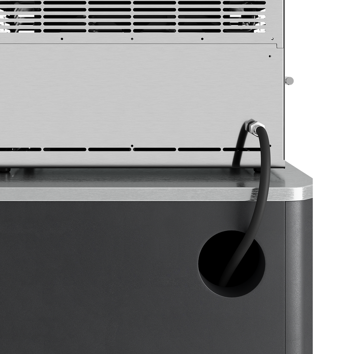 Schwank Grill + Modern Grill Table (Large) + Cover