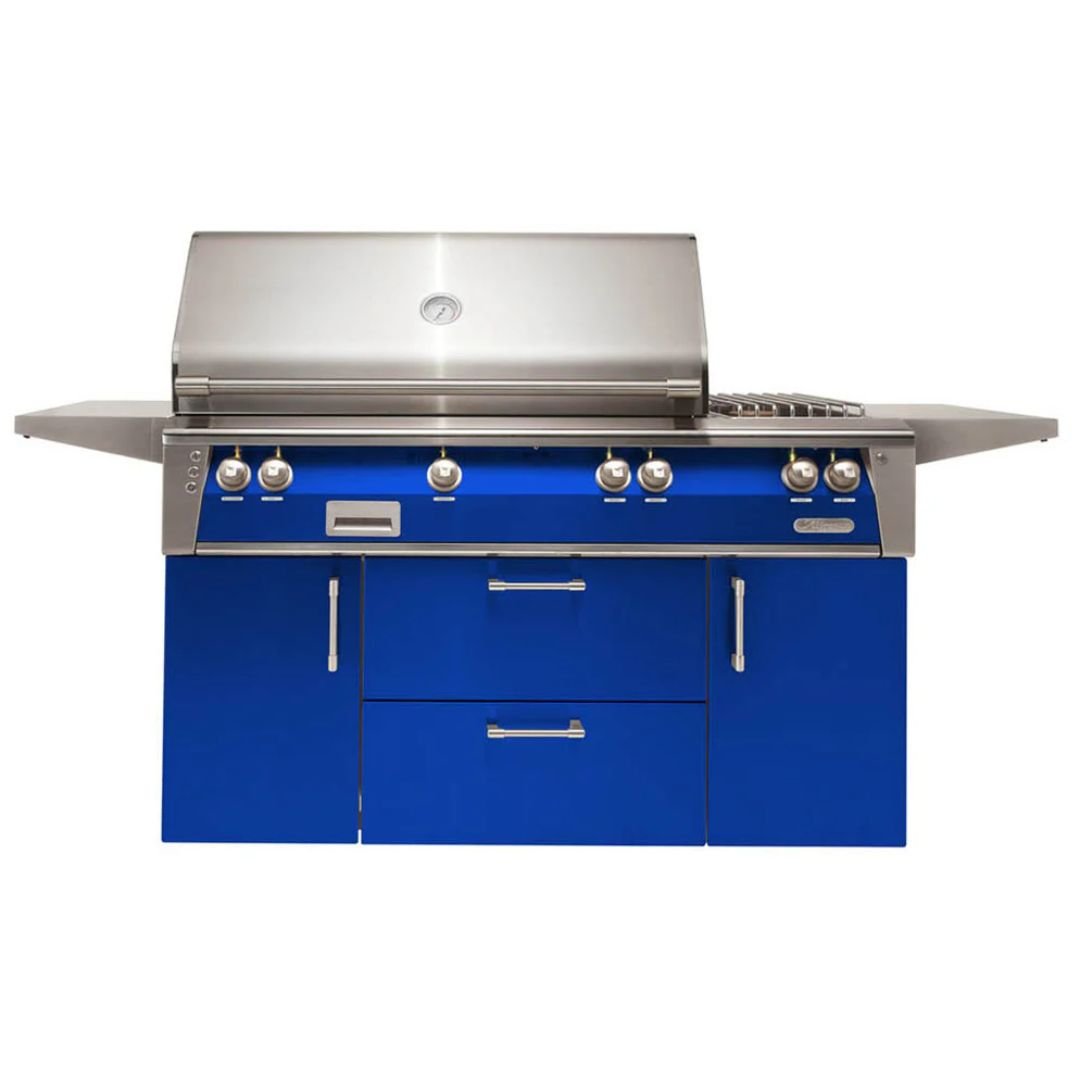 Alfresco 56" Deluxe Cart Grill with Sear Zone - ALXE-56SZC