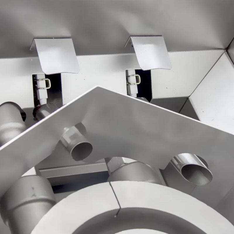 Blaze Professional LUX Built-In Gas High Performance Power Burner W/ Wok Ring & Stainless Steel Lid - BLZ-PROPB