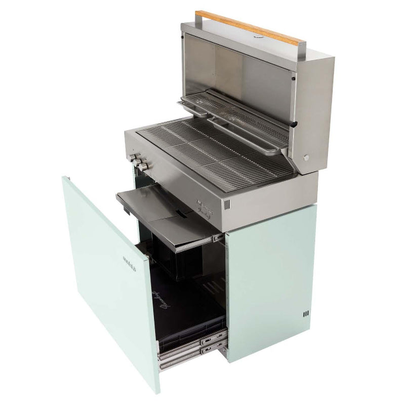 Flammkraft Model D Propane Gas Grill - Pool - 1029544