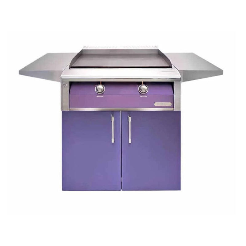 Alfresco 30" Gas Griddle On Cart or Freestanding - ALXE-30GT/ALXE-30GTC