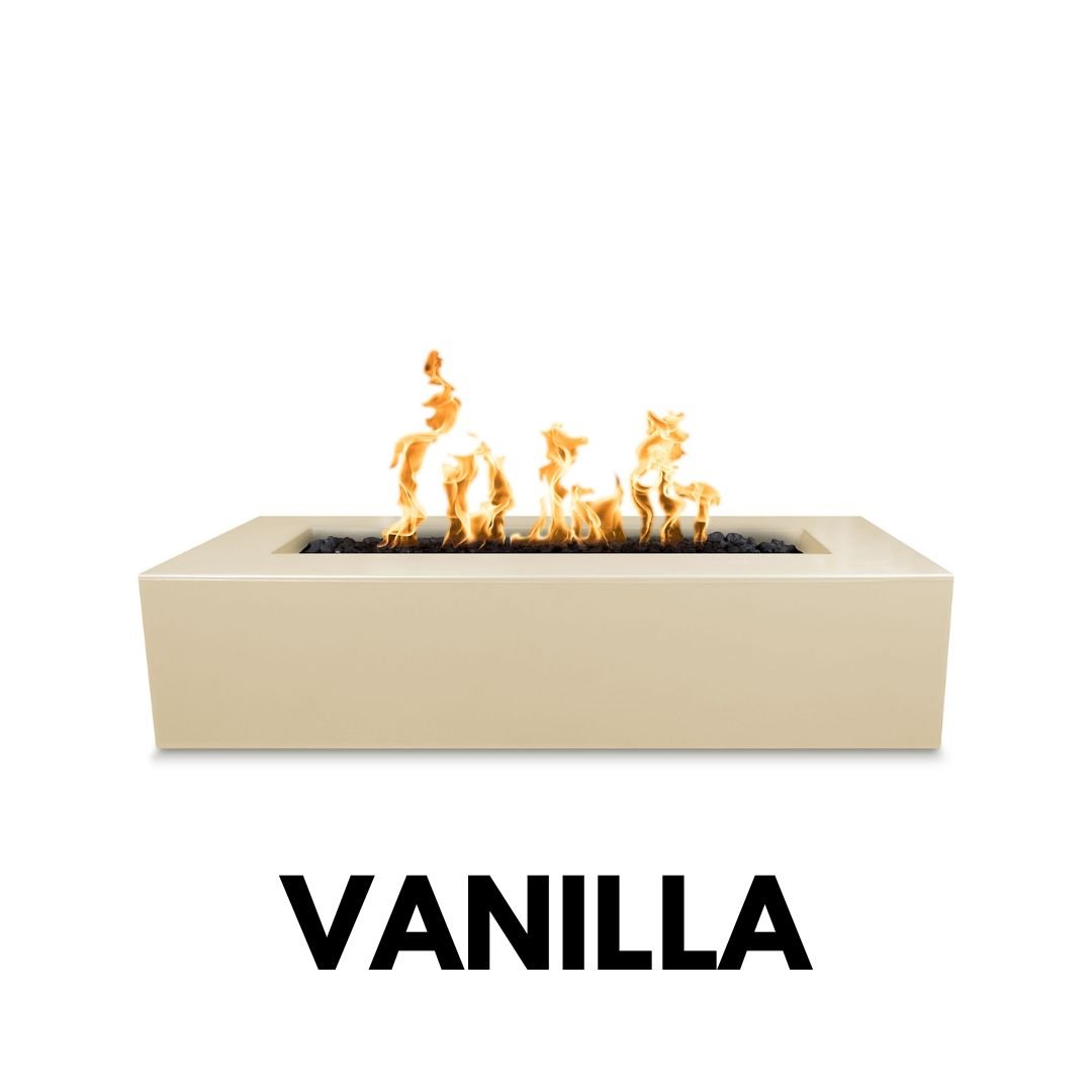 The Outdoor Plus Regal Fire Pit 60" in GFRC Concrete