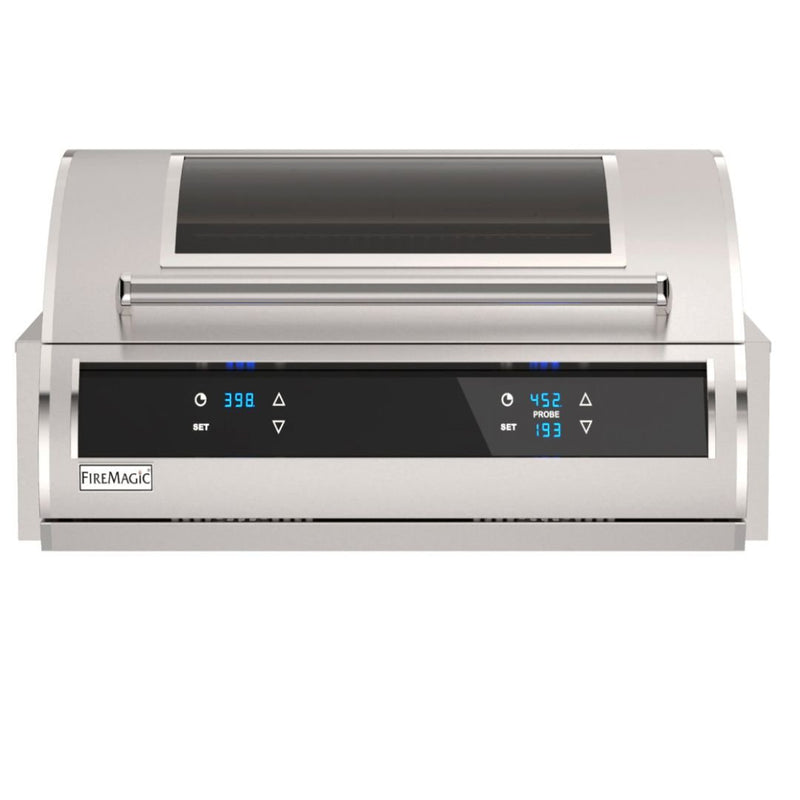 Fire Magic Electric EL500 31-Inch Built-In Electric Grill w/ Dual Touchscreen Control, Digital Timer, Bluetooth & Magic Window - EL500I-4Z1E-W