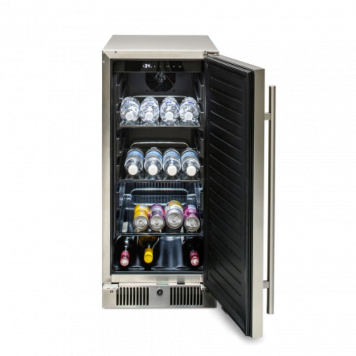 Blaze 15-Inch 3.2 Cu. Ft. Outdoor Rated Compact Refrigerator - BLZ-SSRF-15