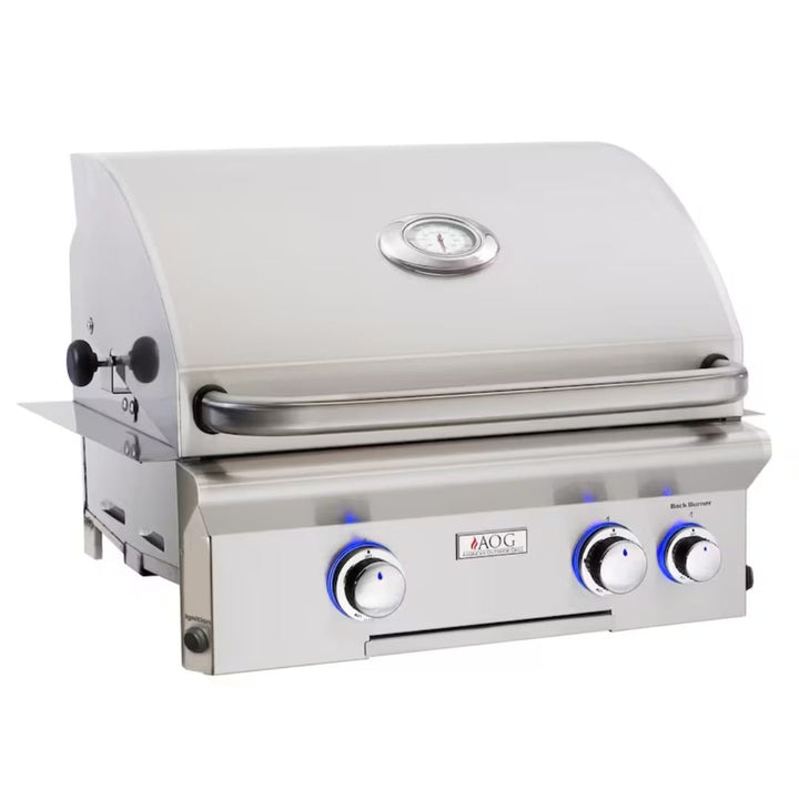 AOG 24NBL Grill, 24" Built-In Grill, Natural Gas - 24NBL (-00SP)