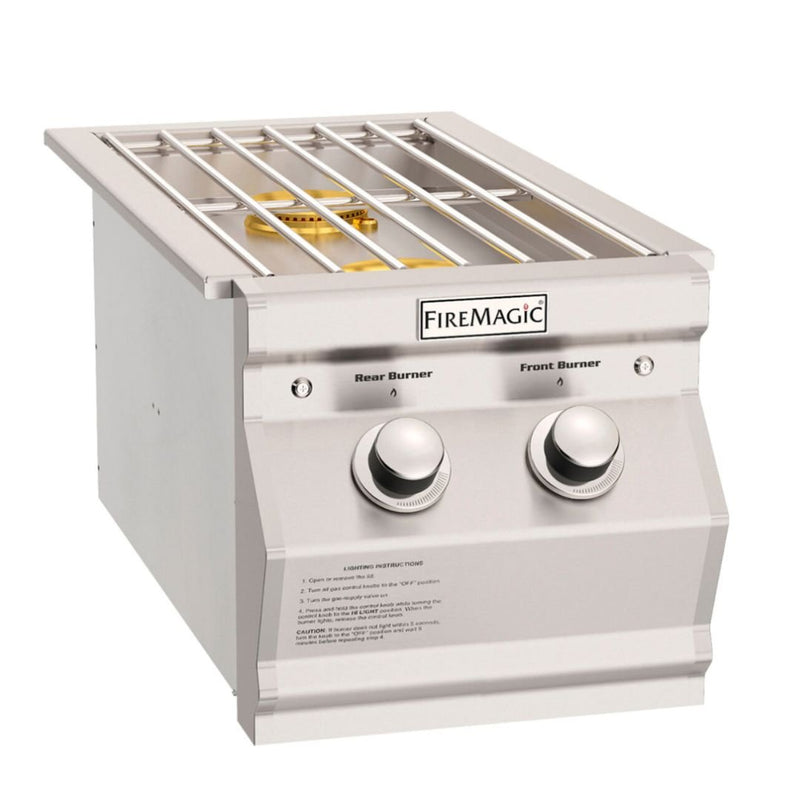 Fire Magic Choice Built-In Gas Double Side Burner - 3281R
