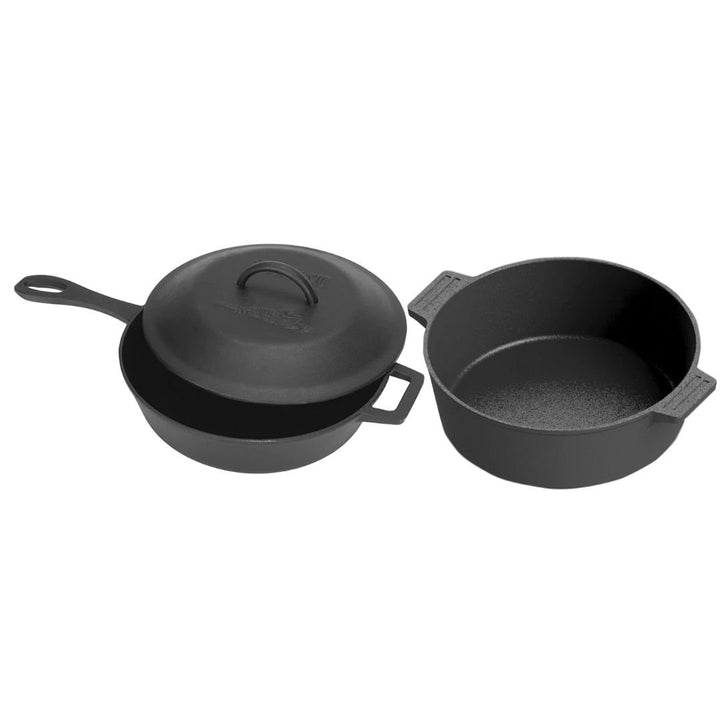Bayou 3-pc Cast Iron Cookware Set