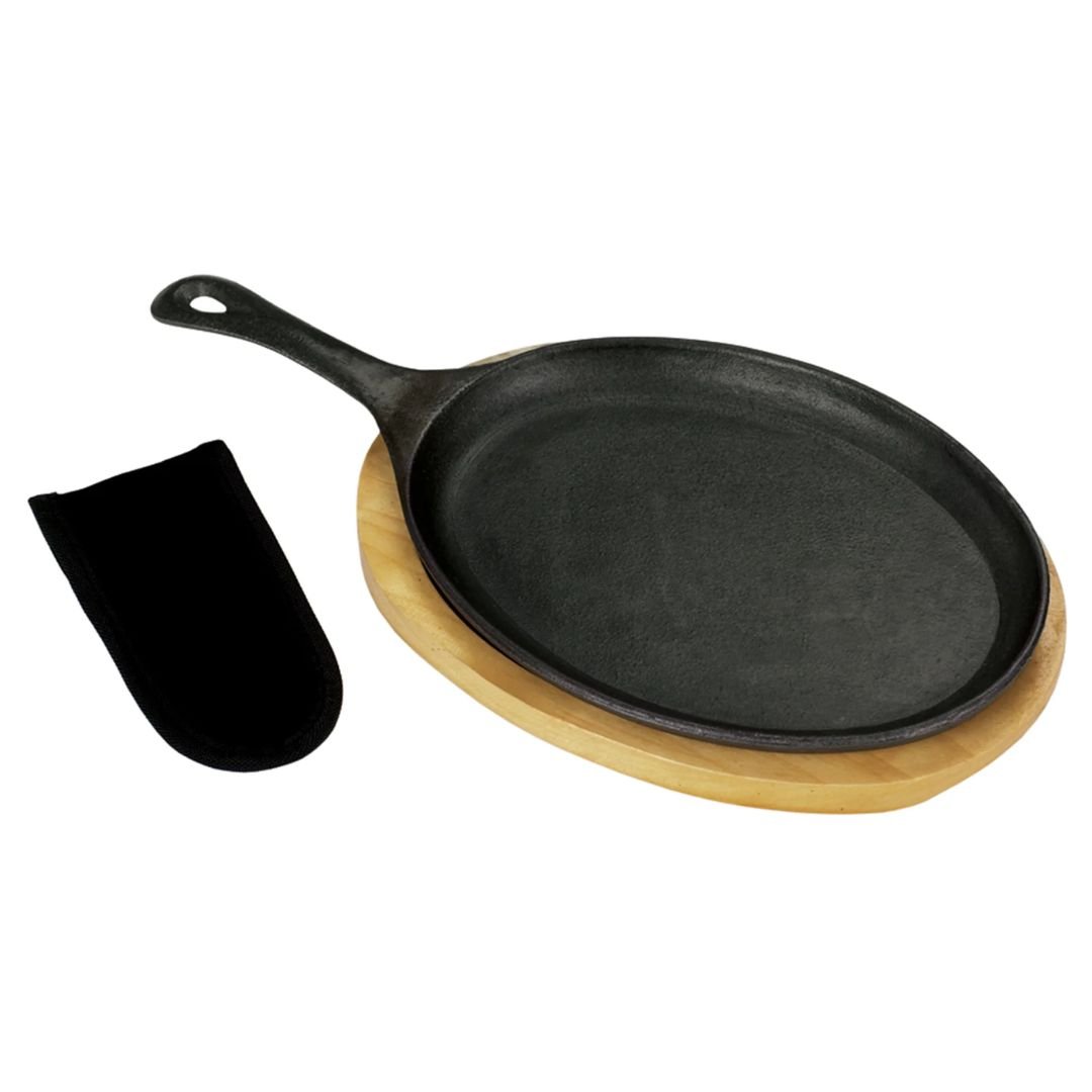 Bayou Classic Cast Iron Fajita Pan - Thumbnail 5