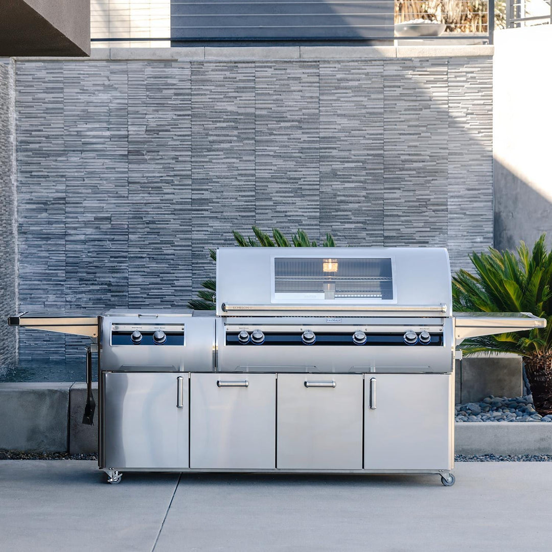 Fire Magic Echelon Diamond E1060s 48-Inch Gas Grill w/ Power Burner, Rotisserie & Digital Thermometer (Optional Magic View Window & Infrared Burner)