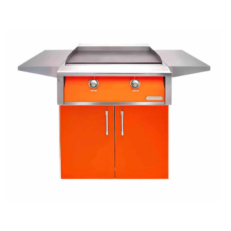Alfresco 30" Gas Griddle On Cart or Freestanding - ALXE-30GT/ALXE-30GTC