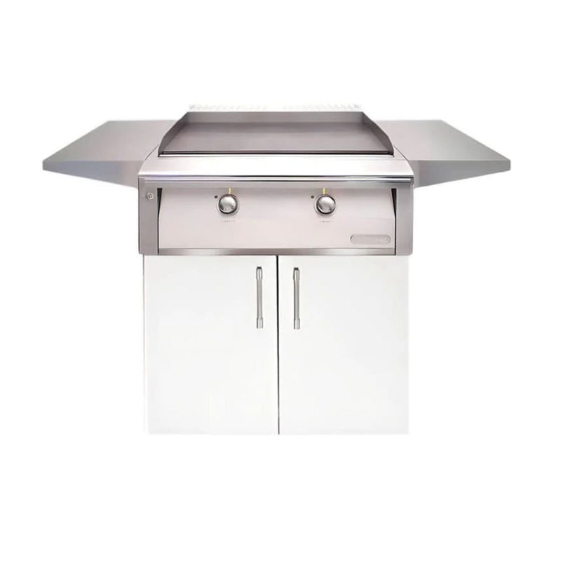 Alfresco 30" Gas Griddle On Cart or Freestanding - ALXE-30GT/ALXE-30GTC