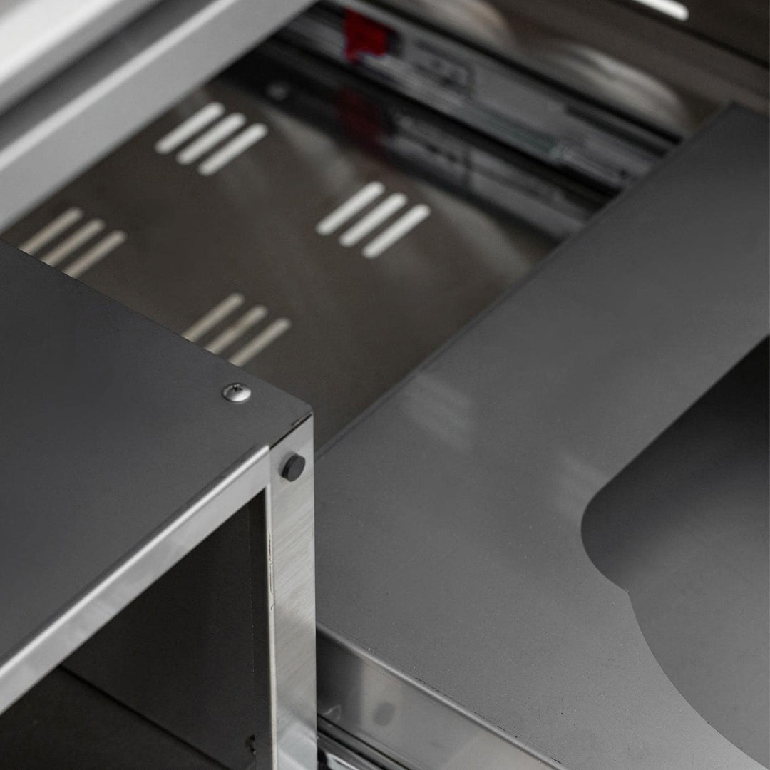 Blaze Grill Cart for LTE PRO 40-Inch Griddles - BLZ-GRIDDLE40-CART-LTSC