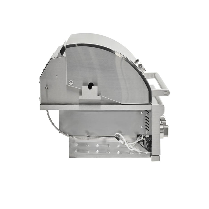 Coyote SL-Series 36-in 4-Burner Built-In Gas Grill w/ Sear Burner, Rotisserie, & Safety Valve - C3SL36