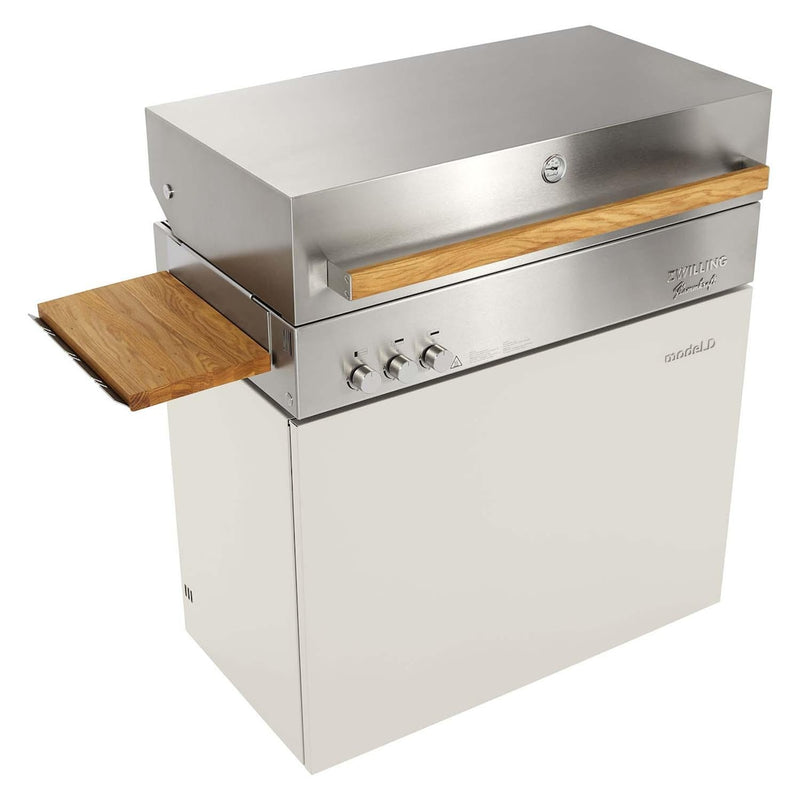 Flammkraft Side Shelf for Model D Freestanding Grill - 1029627