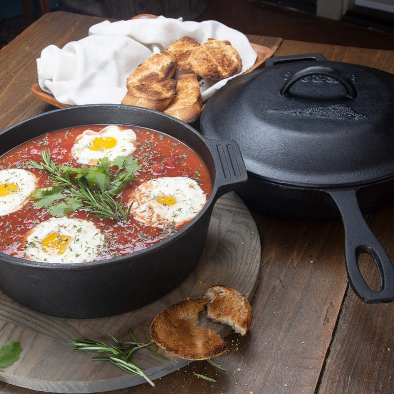 Bayou 3-pc Cast Iron Cookware Set