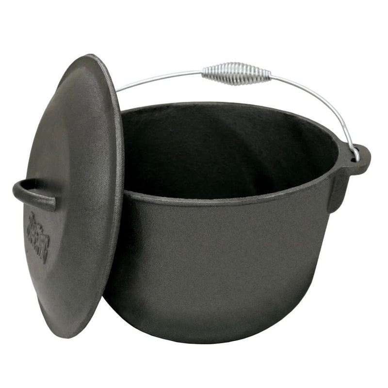 Bayou 6-qt Cast Iron Covered Soup Pot