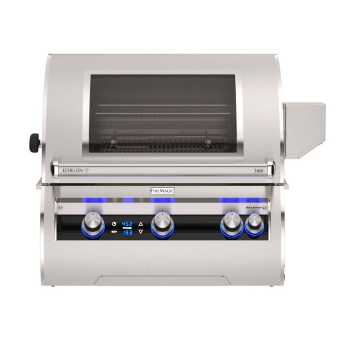 FireMagic Echelon E660i Built-In 30" Grill With Digital Thermometer