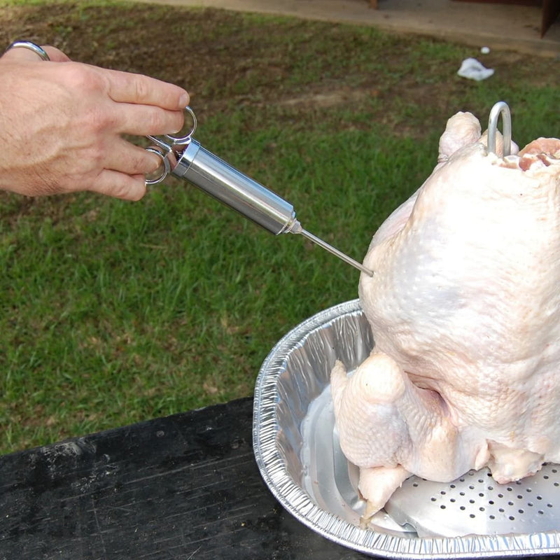 Bayou Stainless Steel Seasoning Injector - 5011