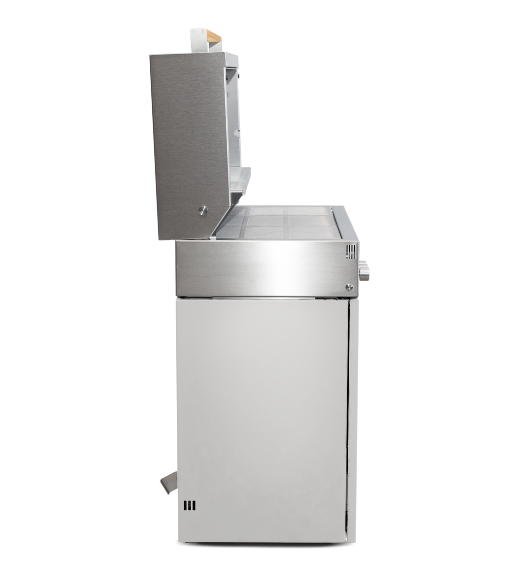 Flammkraft Model D Propane Gas Grill - Light Grey - 1029485