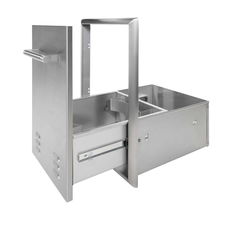 Coyote 18 Inch Trash Bin / Propane Tank Drawer - C3-POD