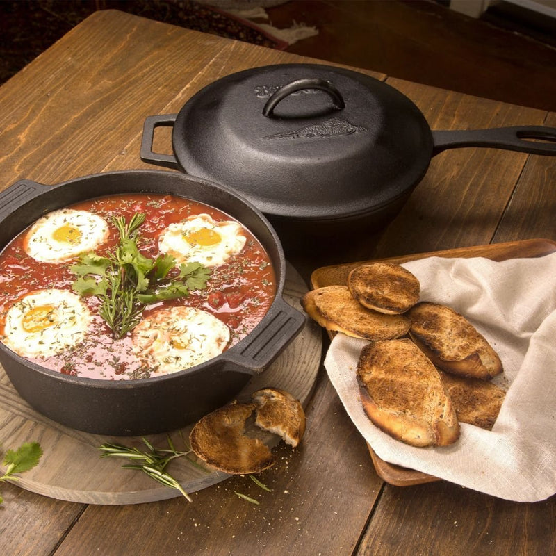 Bayou 3-pc Cast Iron Cookware Set