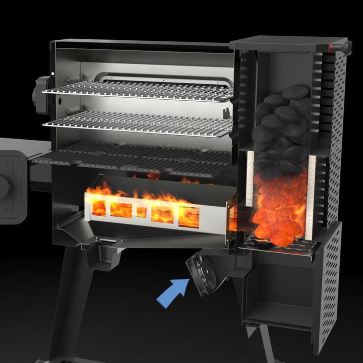 Masterbuilt Gravity Series® 1050 Digital Charcoal Grill + Smoker - MB20041220