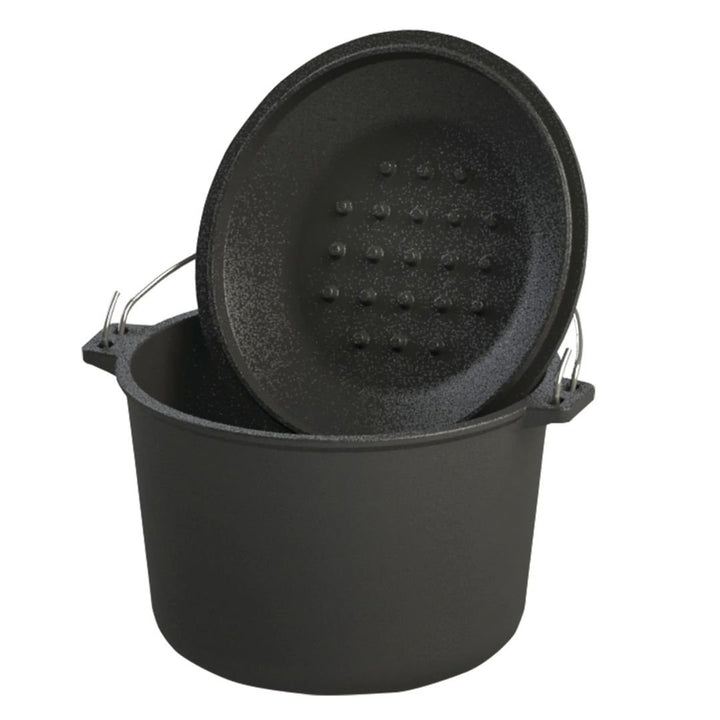 Bayou 6-qt Cast Iron Covered Soup Pot