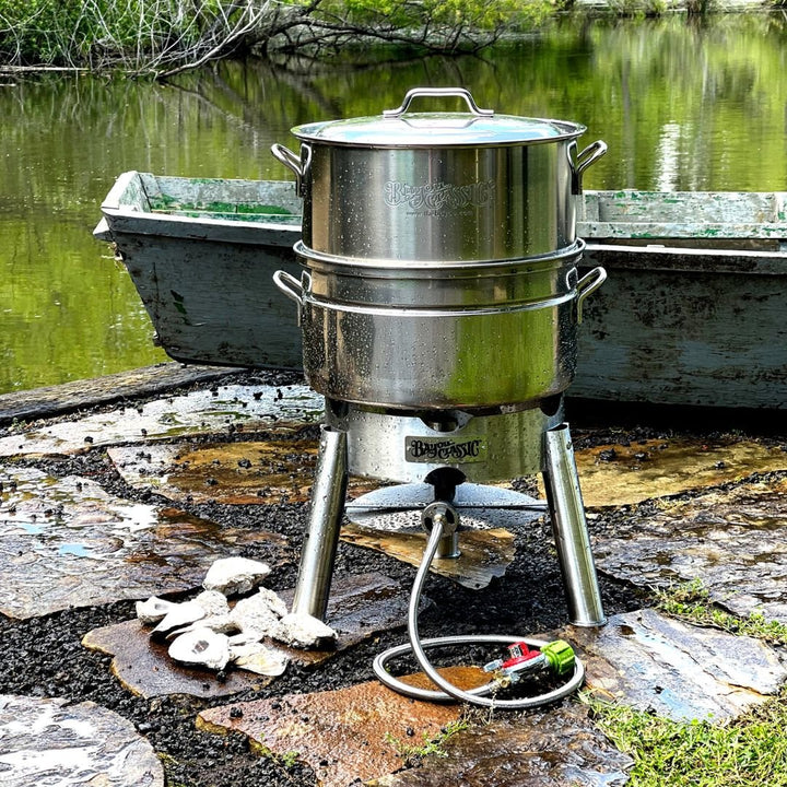 Bayou Stainless Steamer Kit - KDS-151