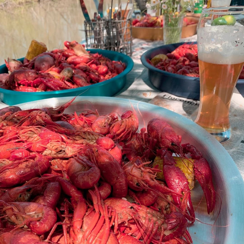 Bayou 18-in Large Aluminum Serving Tray ~ 4-pc Set - 300-418