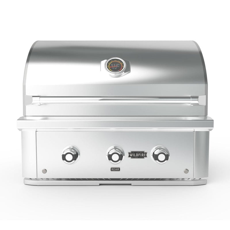 Wildfire Ranch Pro 30-in 2 Burner 304 SS Gas Grill - WFPRO30G-BSS/SS-NG/LP