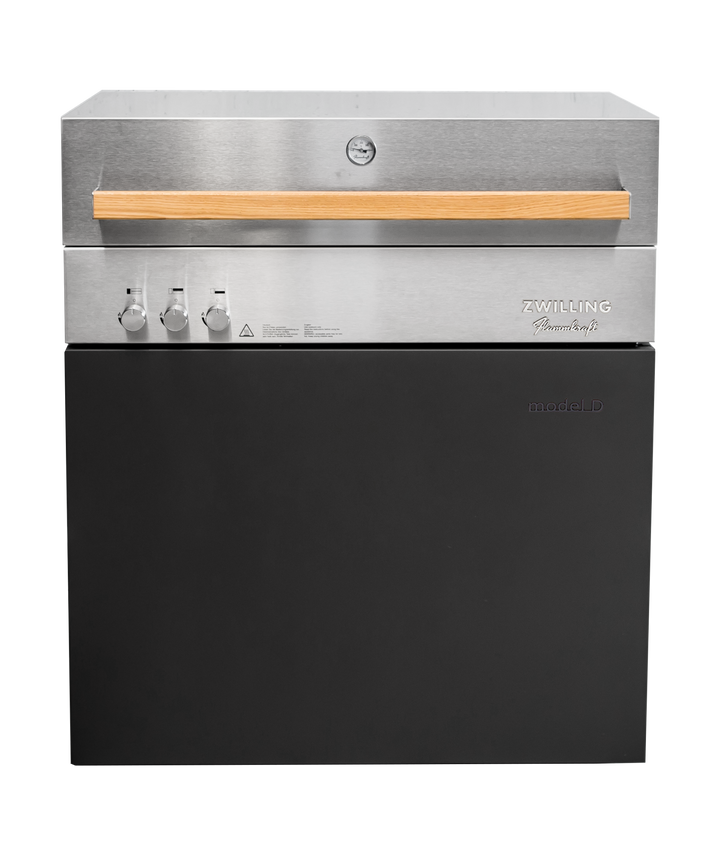 Flammkraft Model D Natural Gas Grill - Deep Umbra - 1030973